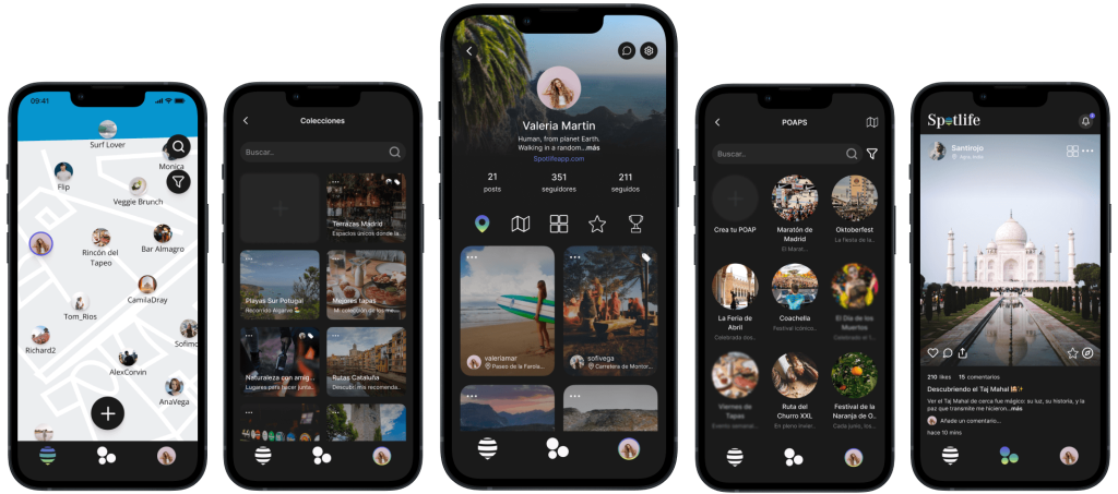 Spotlife App Screenshots