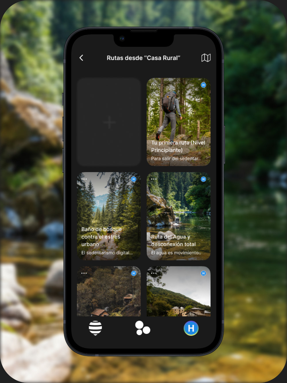 Mapa de Spotlife App para tu casa rural